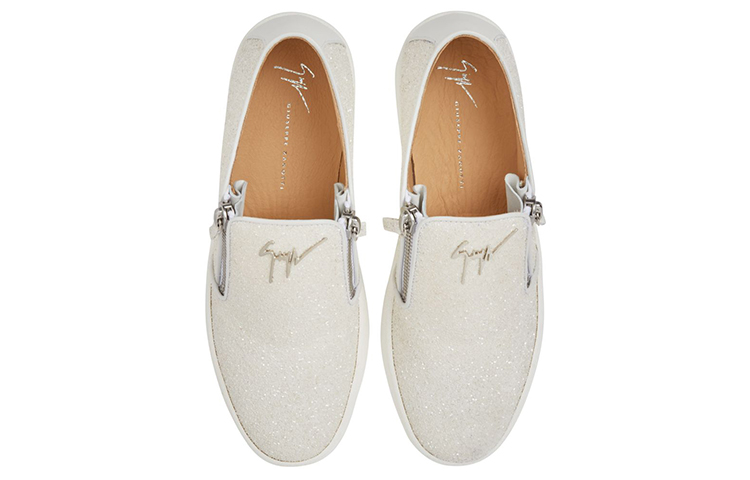 Giuseppe Zanotti Atteso Nome 'White Leather' 圖 4
