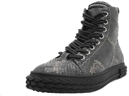 Giuseppe Zanotti Blabber High 'Cuero Negro Grabado' RU00086 Shop Giuseppe Zanotti Blabber High 'Cuero Negro Grabado' RU00086