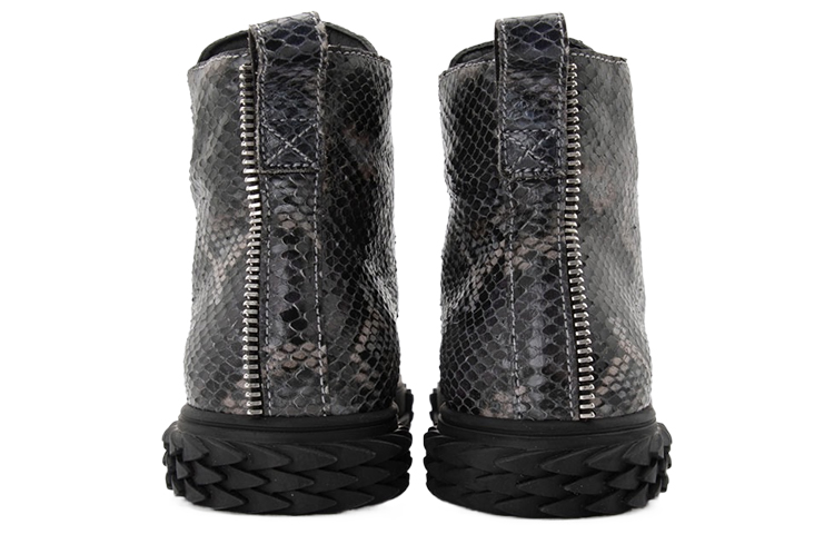 Giuseppe Zanotti Blabber High 'Black Embossed Leather' 圖 5