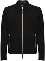 Giuseppe Zanotti Black Solid Zip-Up Jacket ERU8016K04 Giuseppe Zanotti Black Solid Zip-Up Jacket ERU8016K04
