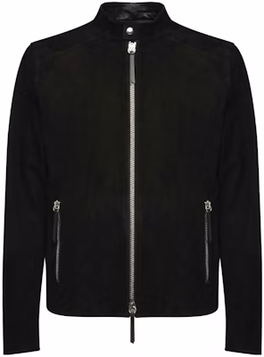 주세페 자노티 블랙 솔리드 지퍼 업 재킷 ERU8016K04 Buy 주세페 자노티 블랙 솔리드 지퍼 업 재킷 ERU8016K04