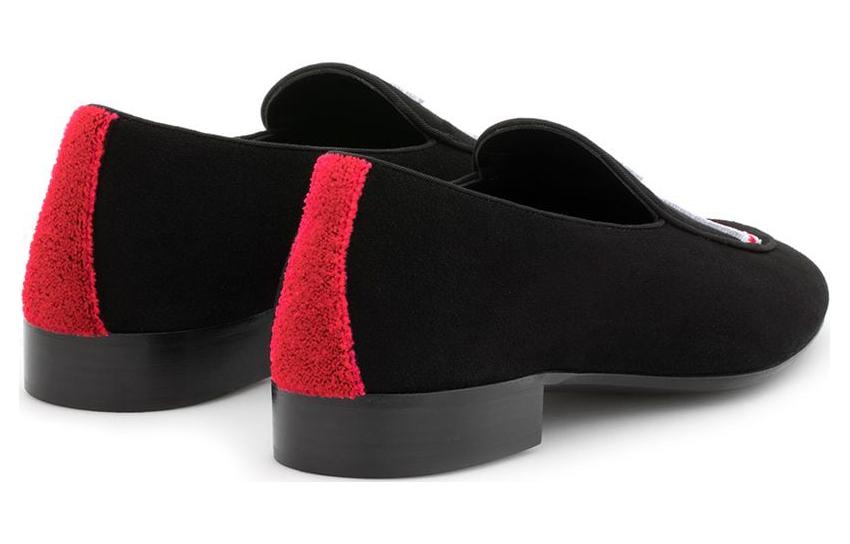 Giuseppe Zanotti Chalmer Loafer 'Black Velvet' 圖 4