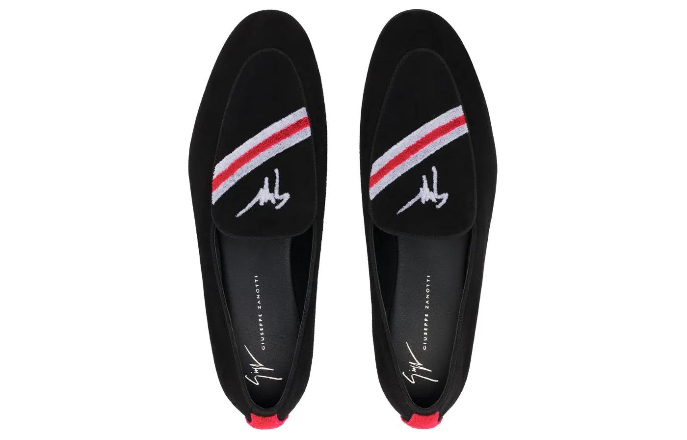 Giuseppe Zanotti Chalmer Loafer 'Black Velvet' 圖 5