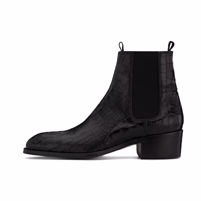 Giuseppe Zanotti Chelsea Boot 'Black Print Leather'
