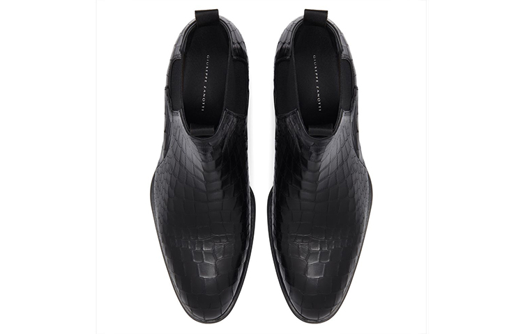 Giuseppe Zanotti Chelsea Boot 'Black Print Leather' 圖 4