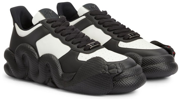 Giuseppe Zanotti Cobras 'Negro Blanco' RM30033001 Order Giuseppe Zanotti Cobras 'Negro Blanco' RM30033001