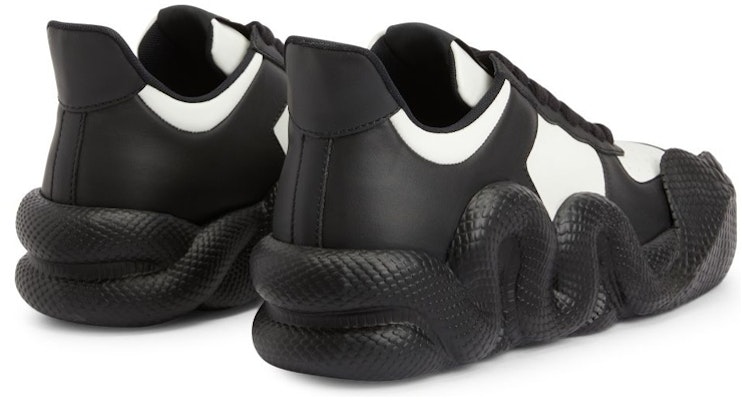 Giuseppe Zanotti Cobras 'Negro Blanco' RM30033001 Lookbook Giuseppe Zanotti Cobras 'Negro Blanco' RM30033001