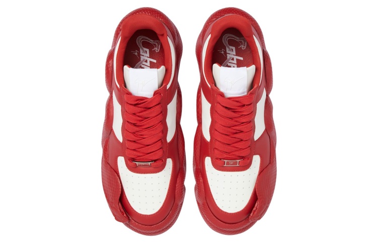 Giuseppe Zanotti Cobras 'Red White Gold Metal Accents' 圖 4