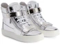 Order 朱塞佩·萨诺第 Coby '金属银高帮鞋' RM20044001