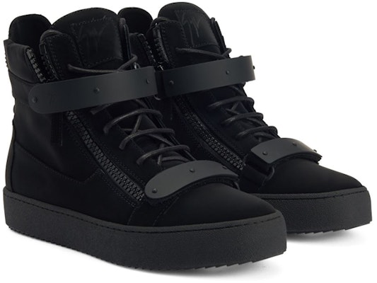 Giuseppe Zanotti Coby High-Top 'Black Logo Buckle Strap' RU30015001 Order Giuseppe Zanotti Coby High-Top 'Black Logo Buckle Strap' RU30015001