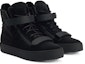 Order Giuseppe Zanotti Coby High-Top 'Tali Logo Hitam Buckle' RU30015001