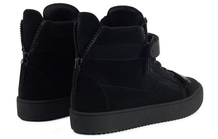 Giuseppe Zanotti Coby High-Top 'Black Logo Buckle Strap' 圖 4