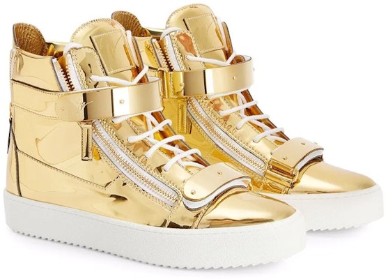 Giuseppe Zanotti Coby High-Top 'Emas' RM20044002 Order Giuseppe Zanotti Coby High-Top 'Emas' RM20044002