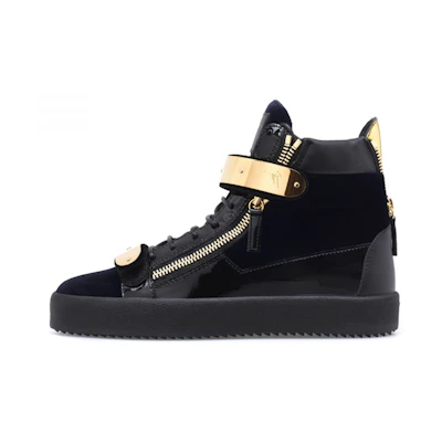 Giuseppe Zanotti Coby High 'Navy Velvet'