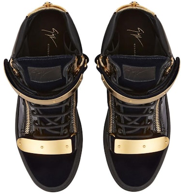 Giuseppe Zanotti Coby High 'Navy Velvet' RU20043001 Purchase Giuseppe Zanotti Coby High 'Navy Velvet' RU20043001