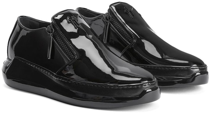 朱塞佩·萨纳蒂 康利“黑色侧拉链低帮鞋” IU30005001 Order 朱塞佩·萨纳蒂 康利“黑色侧拉链低帮鞋” IU30005001