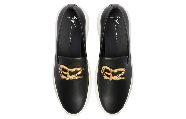 Giuseppe Zanotti Conley Low 'Black Loafer' 圖 3