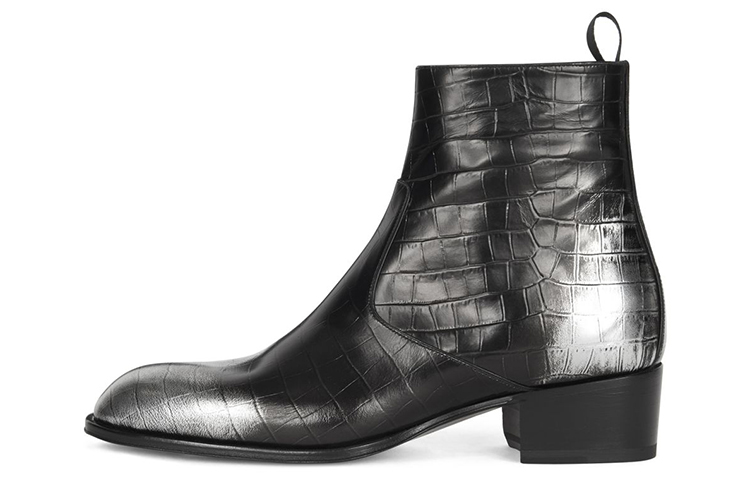 Giuseppe Zanotti Ector 'Black Crocodile Print'