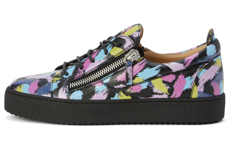 Giuseppe Zanotti Frankie 'Black Leather Zip'