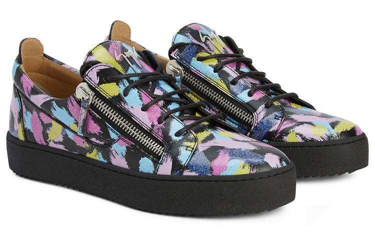 Giuseppe Zanotti Frankie 'Black Leather Zip' 圖 2