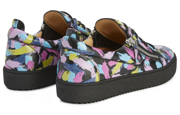 Giuseppe Zanotti Frankie 'Black Leather Zip' 圖 4