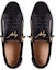Shop Giuseppe Zanotti Frankie 'Zip Sisi Hitam' RM30016002