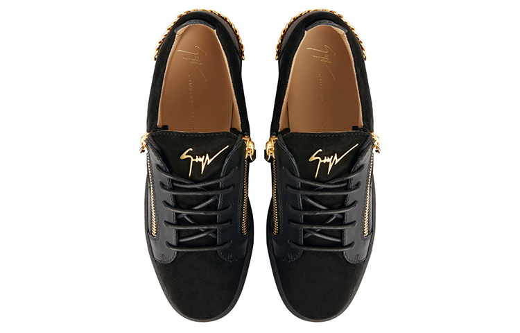 Giuseppe Zanotti Frankie 'Black Velvet Leather' 圖 4