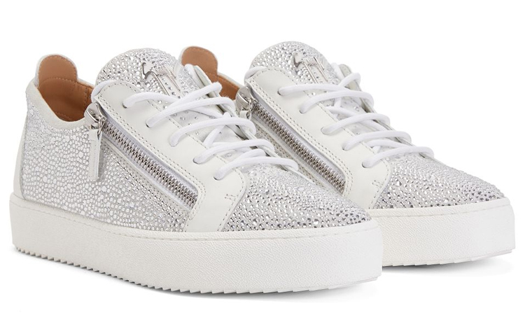 Giuseppe Zanotti Frankie 'Crystal Embellished White' 圖 3