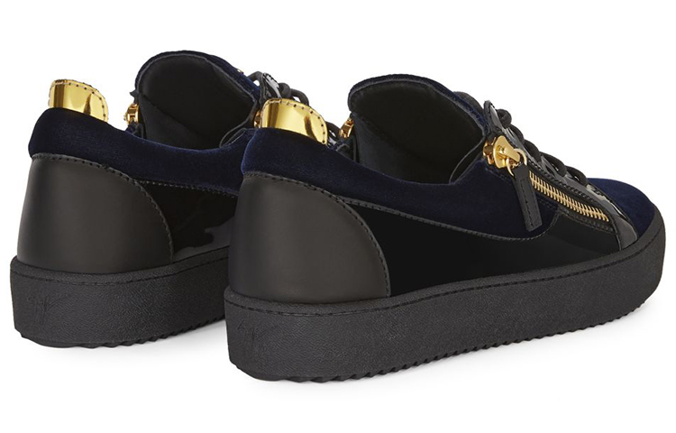 Giuseppe Zanotti Frankie 'Navy Black Velvet' 圖 3