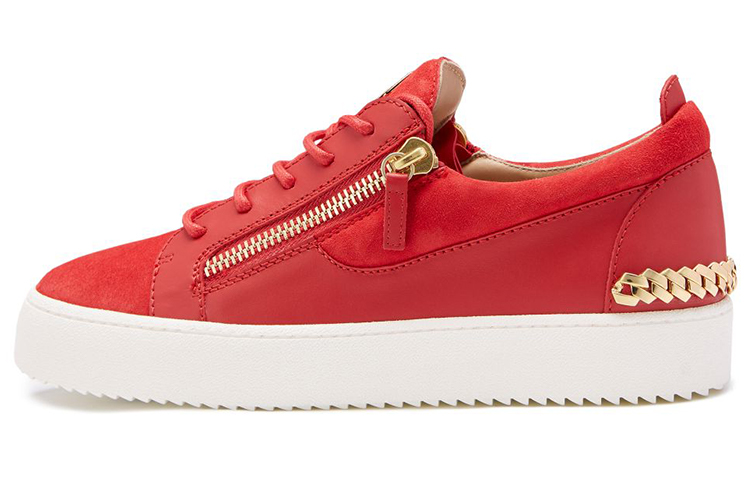 Buy 朱塞佩·萨诺第/GZ Frankie 休閒百搭板鞋 男款 紅色