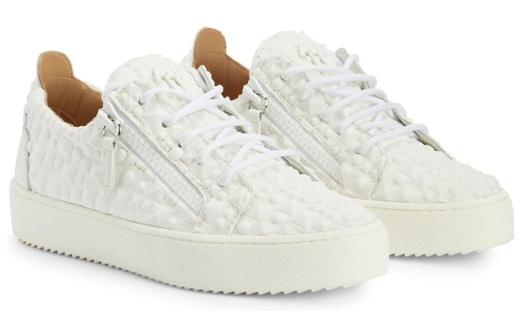 Lookbook 朱塞佩·萨诺第 白色低帮真皮运动鞋 RM30014002