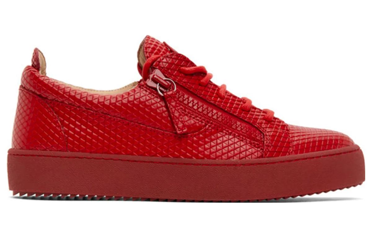 Giuseppe Zanotti Frankie Low-Top 'Fashion CMFT Red' 圖 2