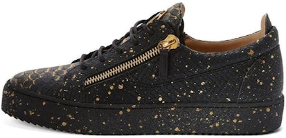 Giuseppe Zanotti Frankie Low 'Black Leather' RM20023008 Giuseppe Zanotti Frankie Low 'Black Leather' RM20023008