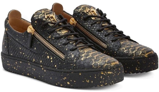 朱塞佩·萨诺第 弗兰基低帮 "黑色皮革" RM20023008 Lookbook 朱塞佩·萨诺第 弗兰基低帮 "黑色皮革" RM20023008