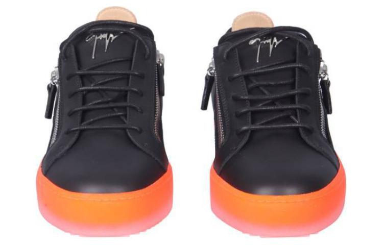 Giuseppe Zanotti Frankie Low 'Black Leather' 圖 4