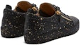Shop Giuseppe Zanotti Frankie Low 'Kulit Hitam' RM20023008