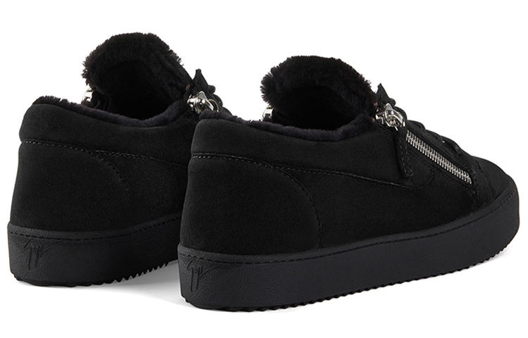 Giuseppe Zanotti Frankie Low 'Black Leather Suede' 圖 3