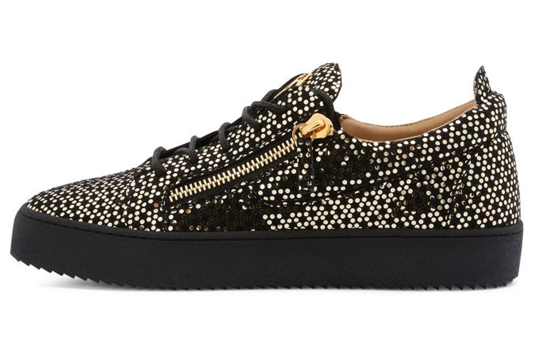 Giuseppe Zanotti Frankie Low 'Black Zip'