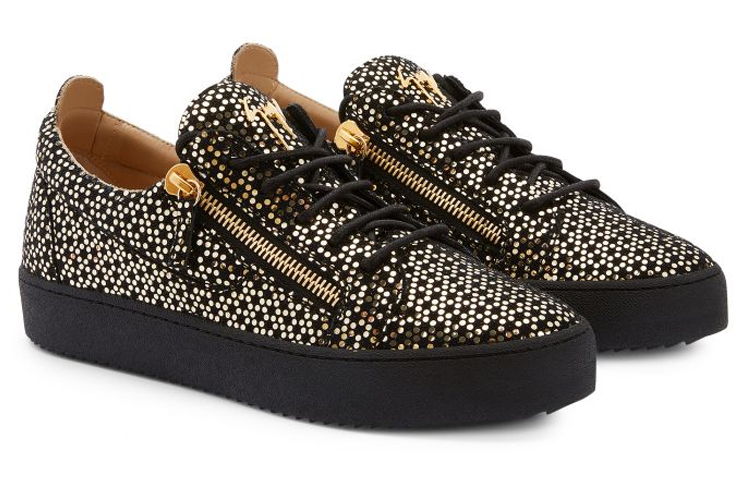 Giuseppe Zanotti Frankie Low 'Black Zip' 圖 2