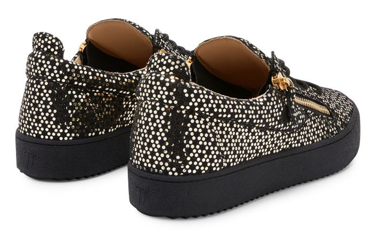 Giuseppe Zanotti Frankie Low 'Black Zip' 圖 4