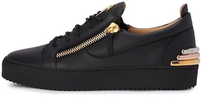 Giuseppe Zanotti Frankie Low 'Black Zip Detail' RM20052001 Giuseppe Zanotti Frankie Low 'Black Zip Detail' RM20052001