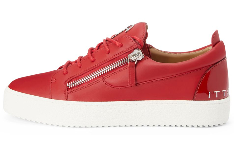 Giuseppe Zanotti Frankie Low 'Red Leather'