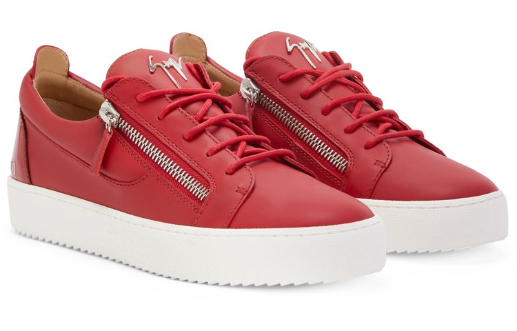 Giuseppe Zanotti Frankie Low 'Red Leather' 圖 2