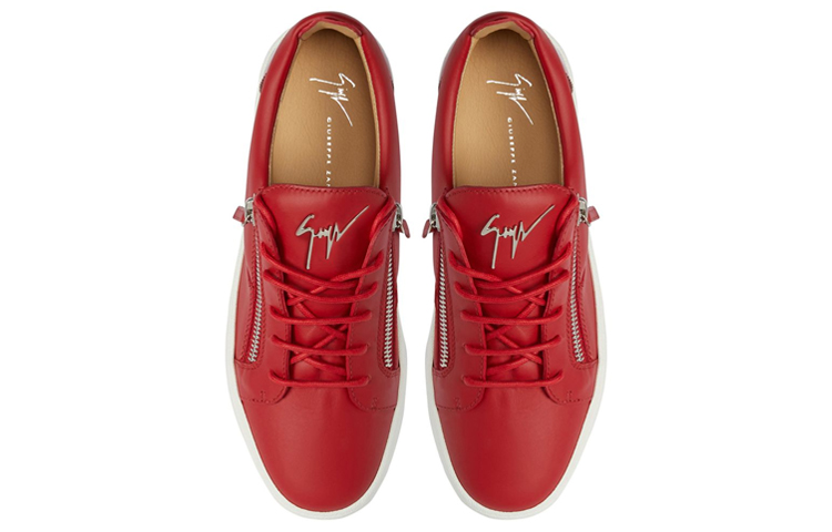 Giuseppe Zanotti Frankie Low 'Red Leather' 圖 4