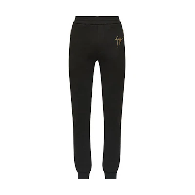Giuseppe Zanotti FW21 Straight-Leg Track Pants Black IRU0010001