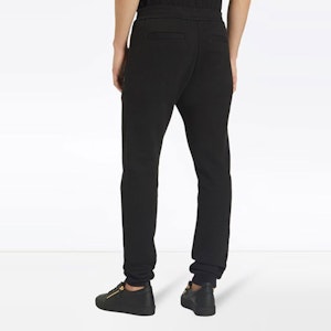 ジュゼッペザノッティ FW21 ストレートレッグ トラックパンツ ブラック IRU0010001 Shop ジュゼッペザノッティ FW21 ストレートレッグ トラックパンツ ブラック IRU0010001