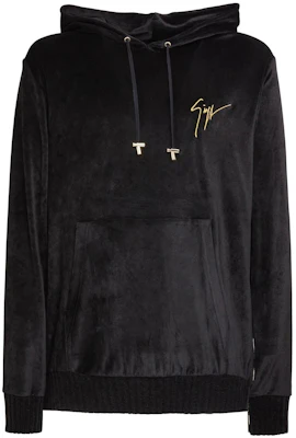 Sudadera con Capucha Negra Giuseppe Zanotti FW22 Logo Bordado. IRU2006001 Buy Sudadera con Capucha Negra Giuseppe Zanotti FW22 Logo Bordado. IRU2006001