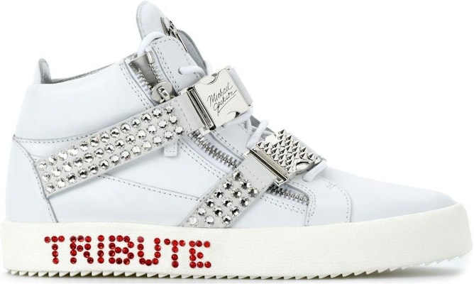 Zapatillas Altas Giuseppe Zanotti Tribute de Cuero Blanco. 1RM90064003 Order Zapatillas Altas Giuseppe Zanotti Tribute de Cuero Blanco. 1RM90064003