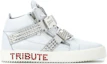Order Sepatu Tinggi Giuseppe Zanotti Tribute 'Kulit Putih' 1RM90064003