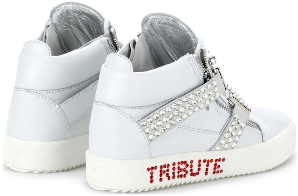 주세페 자노티 트리뷰트 하이탑 스니커즈 (화이트) 1RM90064003 Shop 주세페 자노티 트리뷰트 하이탑 스니커즈 (화이트) 1RM90064003